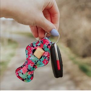 2 FOR $10 Neoprene Lippy Holder Keychain